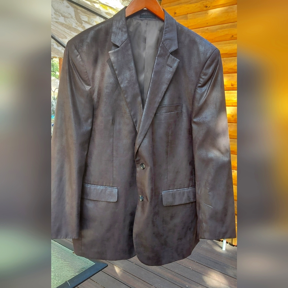 Andrew Fezza, 44R, rich Chocolate Brown,